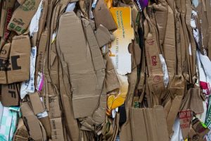cardboard boxes