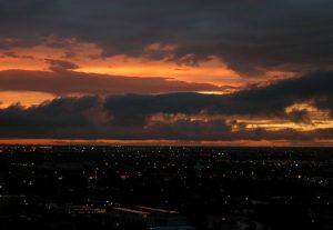 sunset in Pompano beach you can enjoy after you relocate there