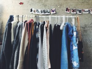 Before you store away winter clothing declutter your wardrobe
