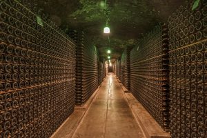 Wine in storage unit