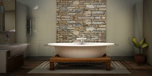 bathroom in apartment