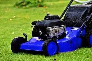 A lawnmower