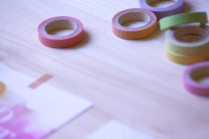 Colored tape you can use to label your moving boxes like a pro