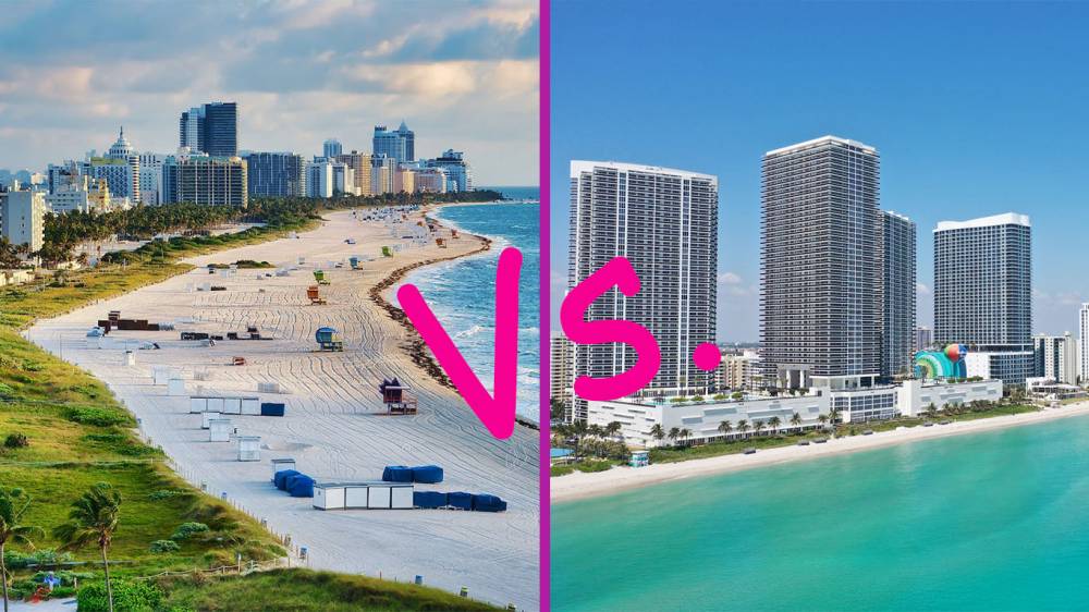A Detailed Comparison: Hallandale Beach vs. Miami Beach