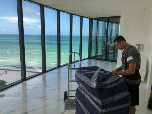 One of the many apartments in Sunny Isles Beach that our residential moving crew relocated.